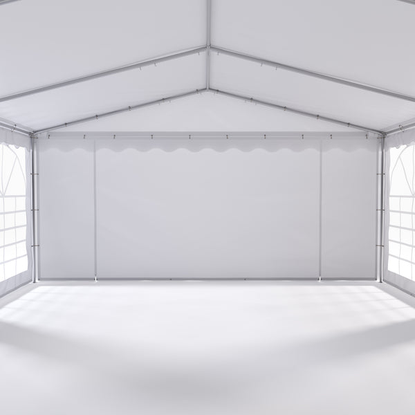Profi PVC Partyzelt 5x6m, weiss