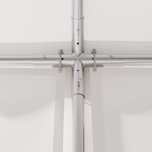 Profi PVC Partyzelt 5x6m, weiss