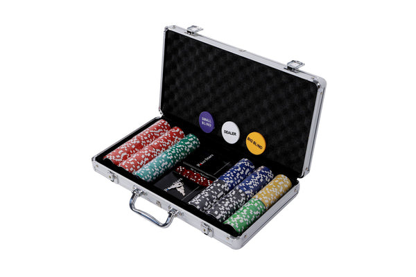 Profi Pokerkoffer mit 300 Chips