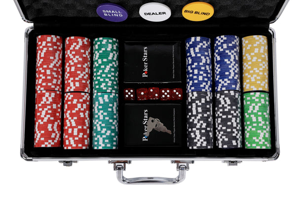 Profi Pokerkoffer mit 300 Chips