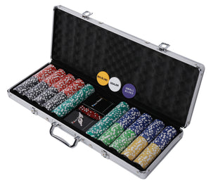Profi Pokerset (500 Ultimate Laser Chips, 13g)