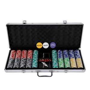 Profi Pokerset (500 Ultimate Laser Chips, 13g)