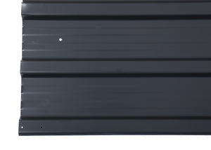 Trapezblech anthrazit 12er Set 129 x 45 cm