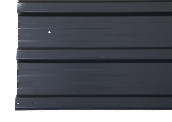 Trapezblech anthrazit 12er Set 129 x 45 cm
