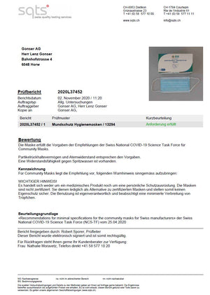 Schutzmasken Multi-Pack 2'000 Stück