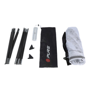 Pure2Improve Golf Übungsnetz 240 x 210 cm schwarz/weiss
