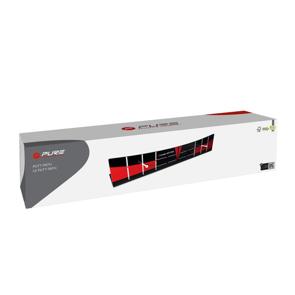 Pure2Improve Putt Path Trainingshilfe 60 cm schwarz/rot