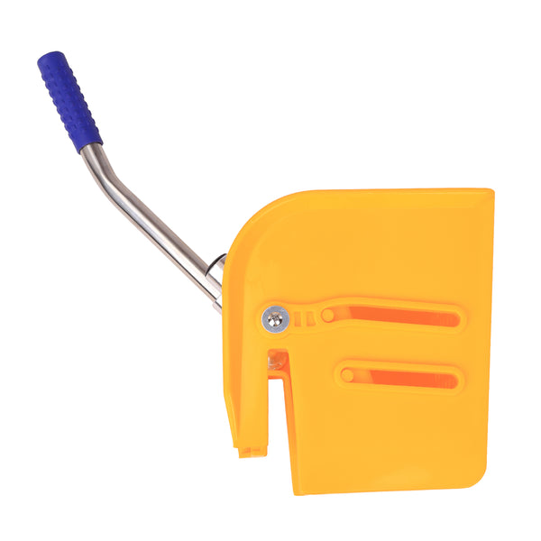 Cleaning bucket, cleaning trolley, wheeled bucket with wringing device, 20 L