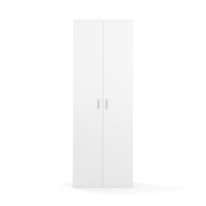 Putzschrank RAKEL 60 x 180 cm weiss