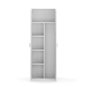 Putzschrank RAKEL 60 x 180 cm weiss