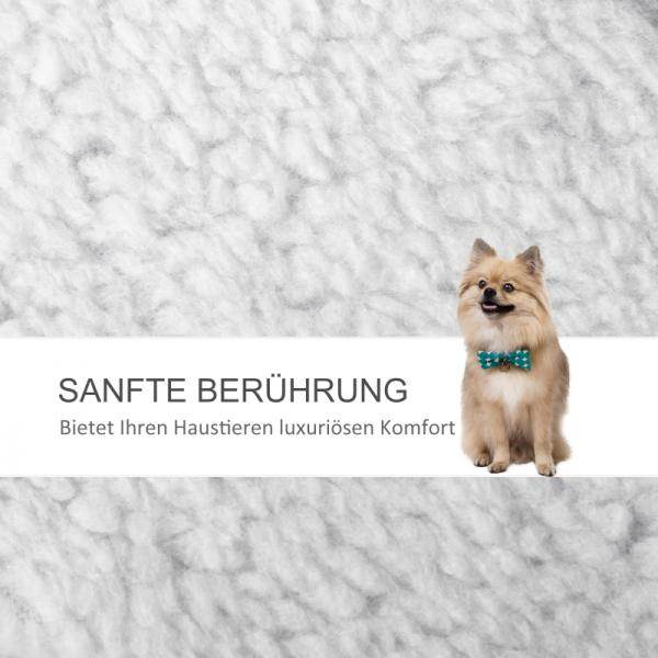 Haustiertreppe Ball 3-stufige Katzentreppe Hundetreppe Tiertreppe Weiss