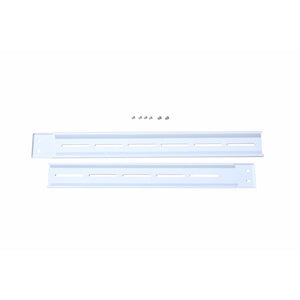 barre transversale blanche pour bureau assis-debout