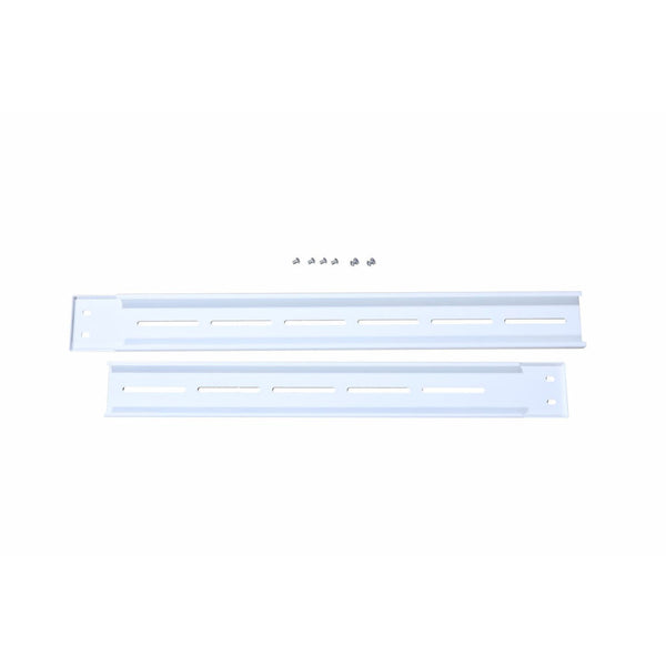 barre transversale blanche pour bureau assis-debout