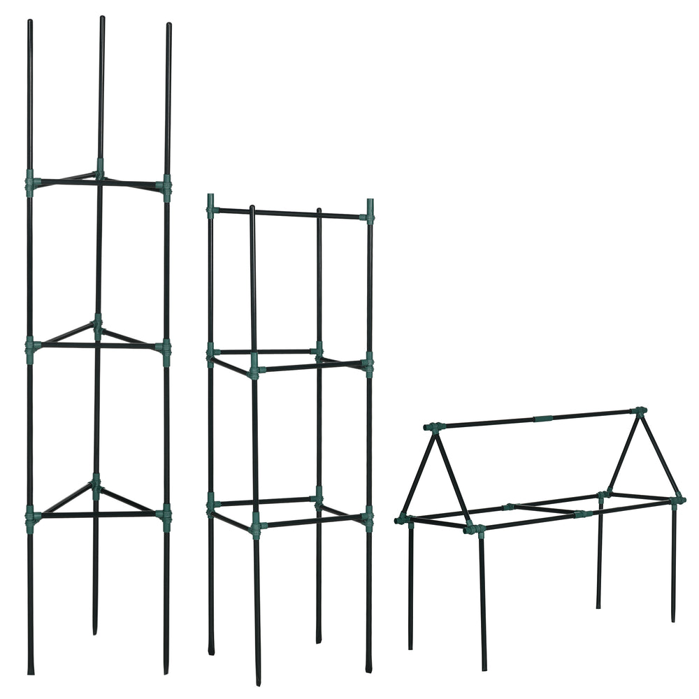 Set di 3 supporti per piante, design modulare