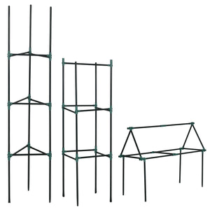 Rankhilfe 3er-Set Pflanzengitter modulares Design