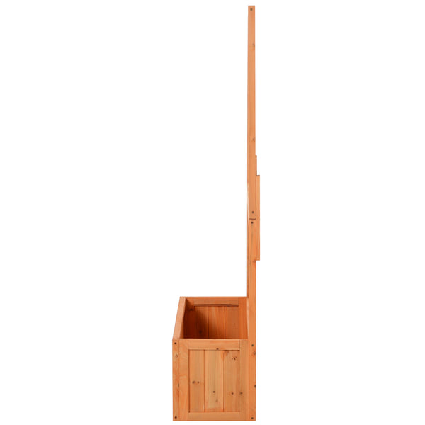 Rankhilfe Rosenbogen mit Pflanzkasten Trennwand