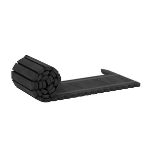 Rasenkante Beetumrandung Holz 200 x 30 cm schwarz
