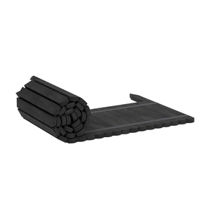 Rasenkante Beetumrandung Holz 200 x 40 cm schwarz