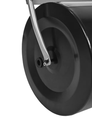 Rasenwalze Metall 40 x 50 cm schwarz