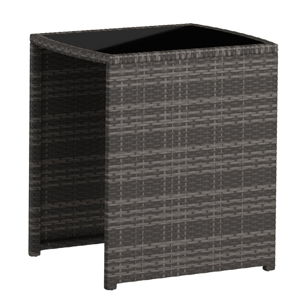 Rattan Bistroset KANKUN braun