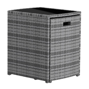 Rattan Bistroset KANKUN grau