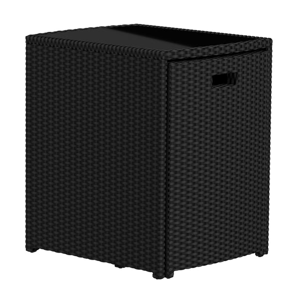 Rattan Bistroset KANKUN schwarz