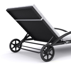 Rattan Gartenliege LORIS