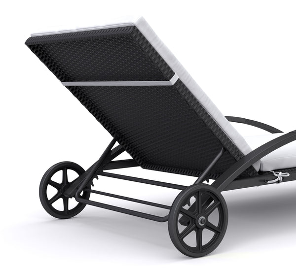 Rattan Gartenliege LORIS