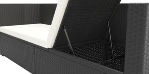 Rattan Sofaliege CAIRNS