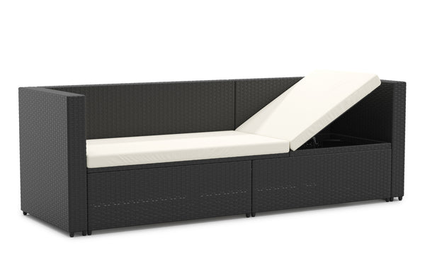 Rattan Sofaliege CAIRNS