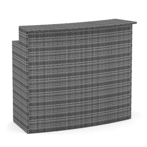 Bartheke Rattan TROPEA grau