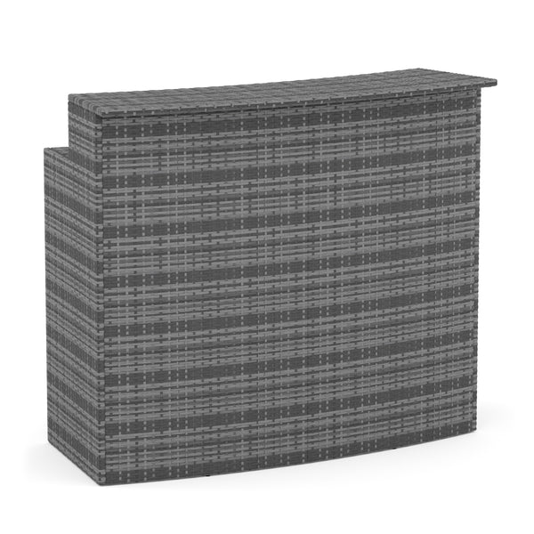 Bartheke Rattan TROPEA grau