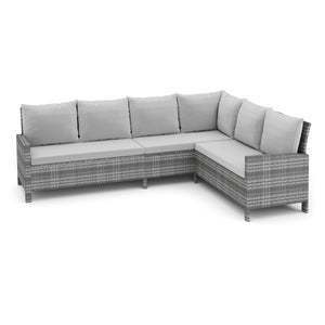 Rattanlounge ADRIANUS grau