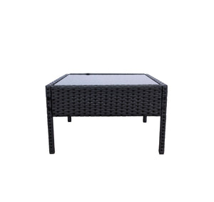 Rattanlounge BARI anthrazit