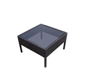 Rattanlounge BARI anthrazit