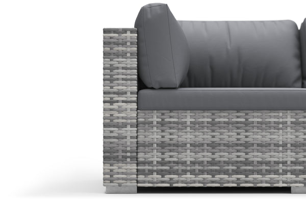 Rattan Lounge NAXOS grau