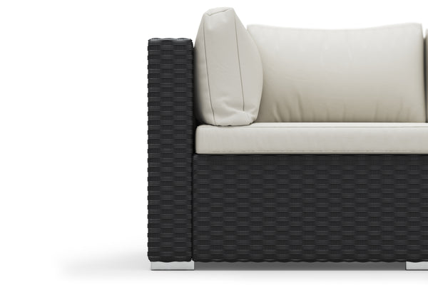Rattan Lounge NAXOS schwarz