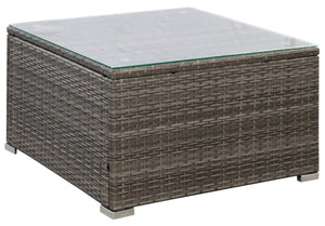 Rattanlounge COLOMBO grau