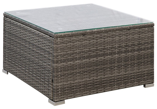 Rattanlounge COLOMBO grau