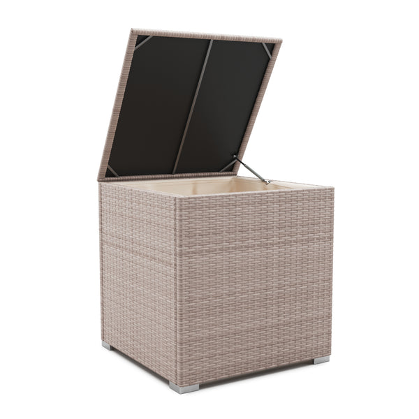 Rattanlounge SAN MARINO taupe / beige