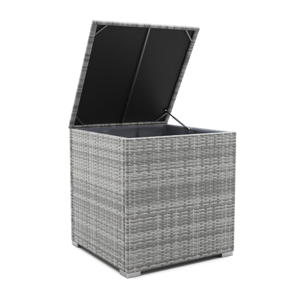 Rattanlounge SAN MARINO grau/anthrazit
