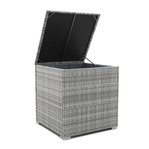 Rattanlounge ""San Marino"", grau