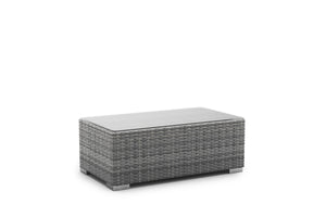 Rattanlounge BORA BORA grau mit Kissenbox