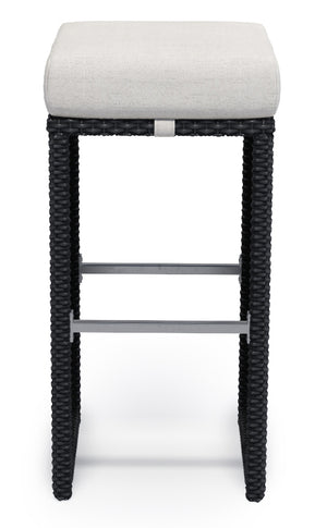 Rattan Set, Bartheke + Hocker