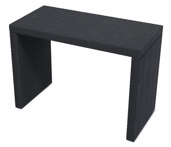 Rattan Set, Bartheke + Hocker
