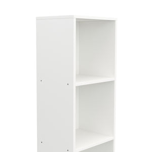 MAJA bookshelf with 4 compartments, white