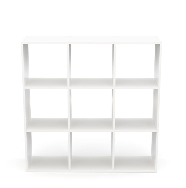 Raumteiler Bücherregal NOUR 9 Fächer weiss