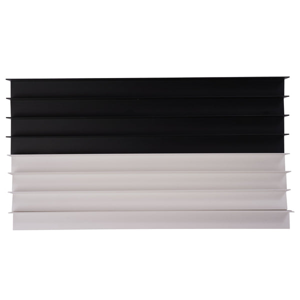 Raumteiler hängend BLOOM 12er Set 40 x 40 cm weiss