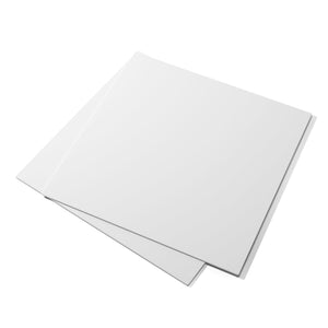 Raumteiler hängend 12er Set 40 x 40 cm uni weiss
