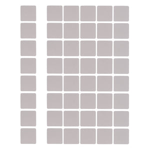 Raumteiler hängend FLOWER 12er Set 40 x 40 cm weiss